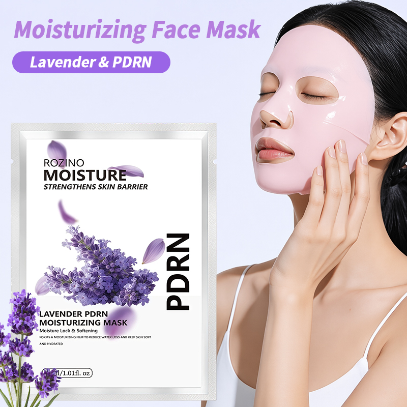 Spa Wellness Day - 1/2/4/6/8/10Pcs Lavender+Pn Moisturizing Mask, Strengthens the