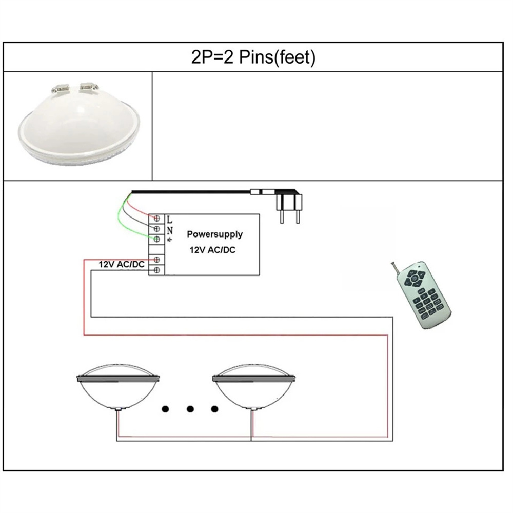 45W 25W PAR56 RGB LED Swimming - Xy Spa & Wellness George Town 评论和价格
