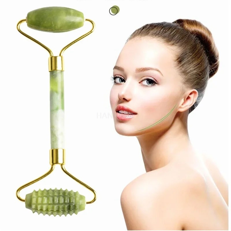 Facial Jade Massage Roller Set - Jade Roller Stone 评论和价格