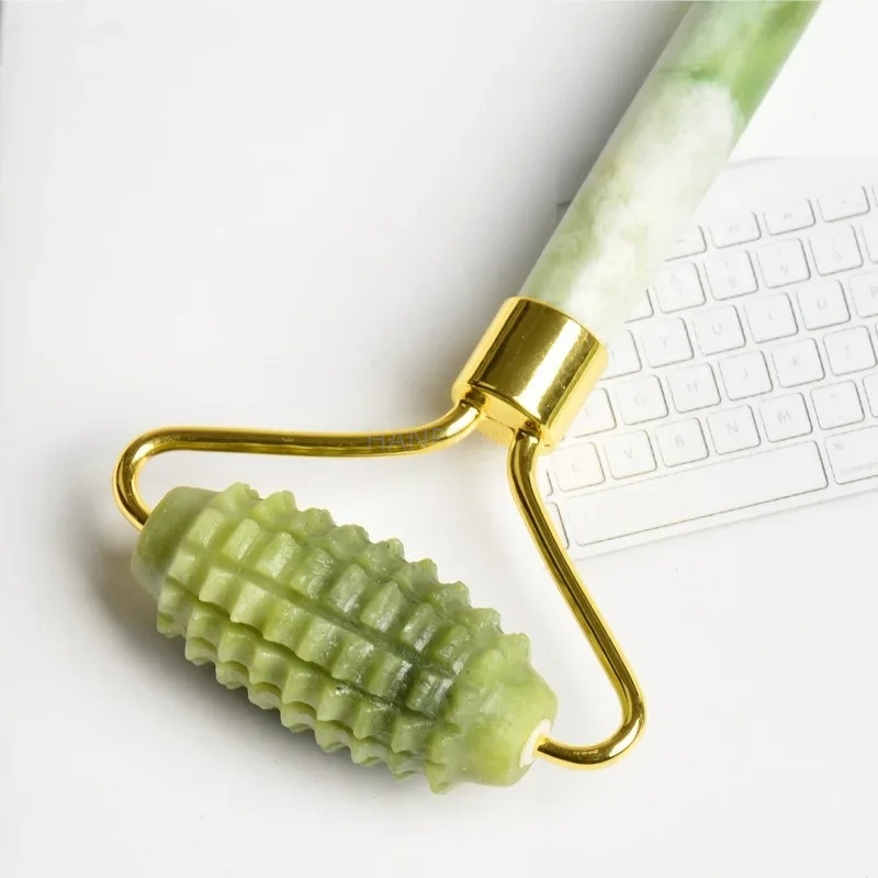 Facial Jade Massage Roller Set - Jade Roller Stone 评论和价格