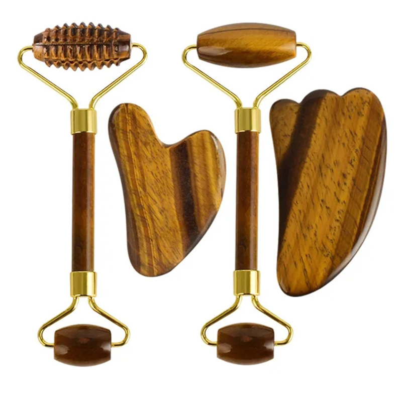 Natural Tiger Eye Jade Roller  - Jade Roller Stone 评论和价格