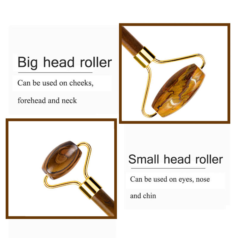 Natural Tiger Eye Jade Roller  - Jade Roller Stone 评论和价格