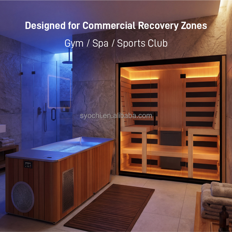 Syochi Commercial Sauna Ice Ba - Spa Wellness Gym 评论和价格