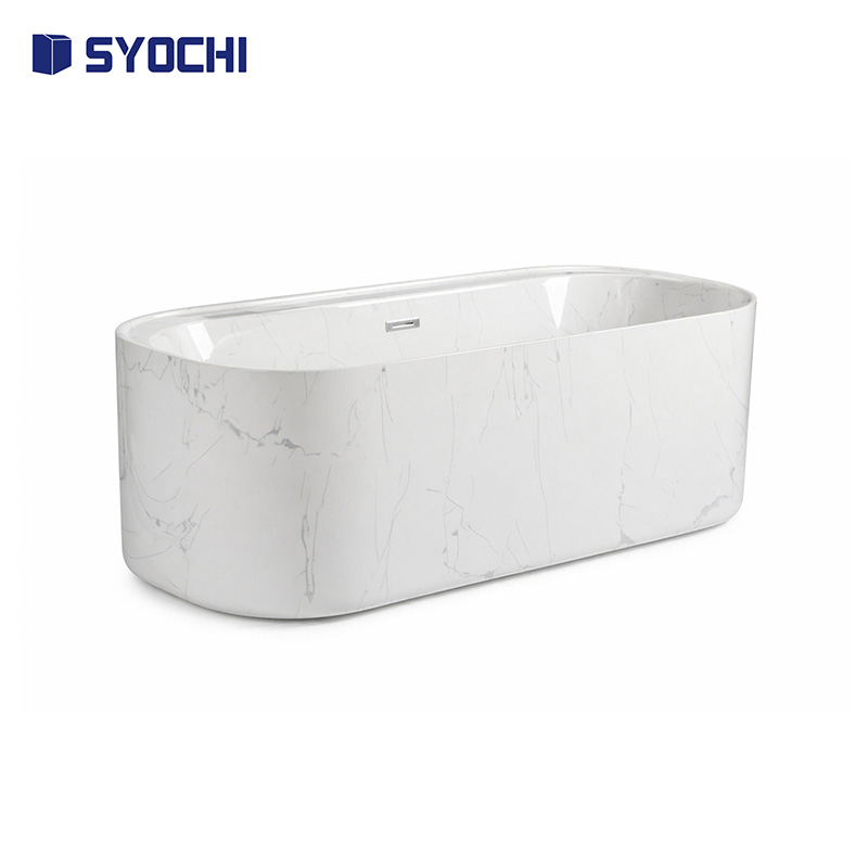 Acrylic Cold Plunge Tub Marble - Spa Wellness Gym 评论和价格