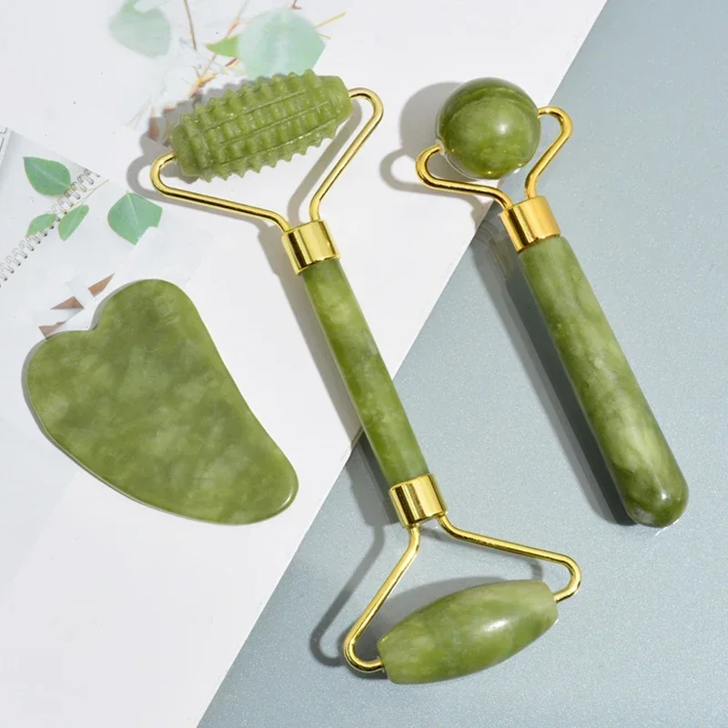 Natural Jade Roller Face Gua S - Jade Roller Stone 评论和价格
