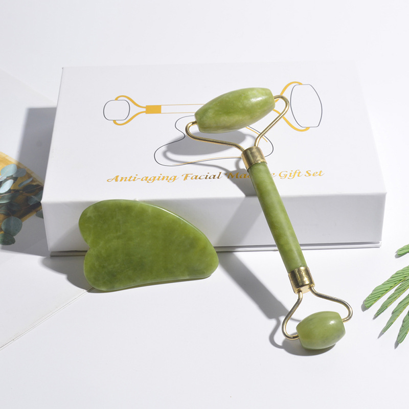 Natural Jade Roller Face Gua S - Jade Roller Stone 评论和价格