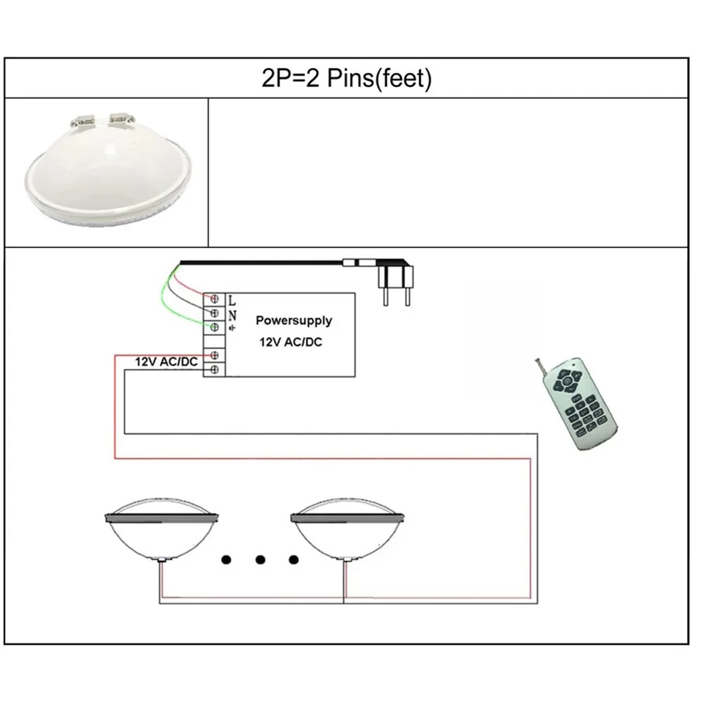 45W 18W RGB LED Underwater Lig - Xy Spa & Wellness George Town 评论和价格